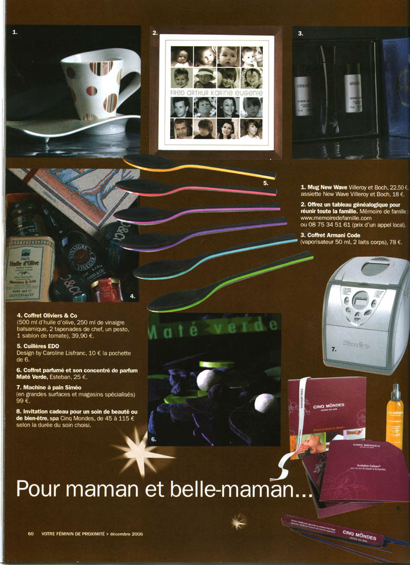 NANTES FEMME dossier cadeaux Nol