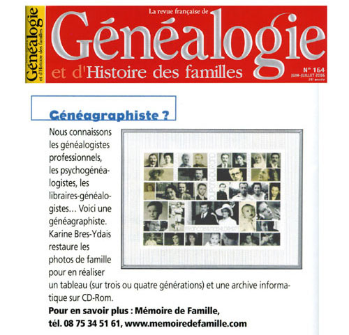 Revue Franaise de Gnalogie