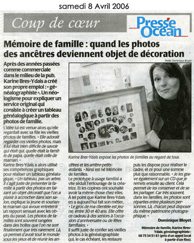 article Presse-Ocan avril 2006
