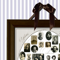 Arbre gnalogique mmoire photos de famille anciennes